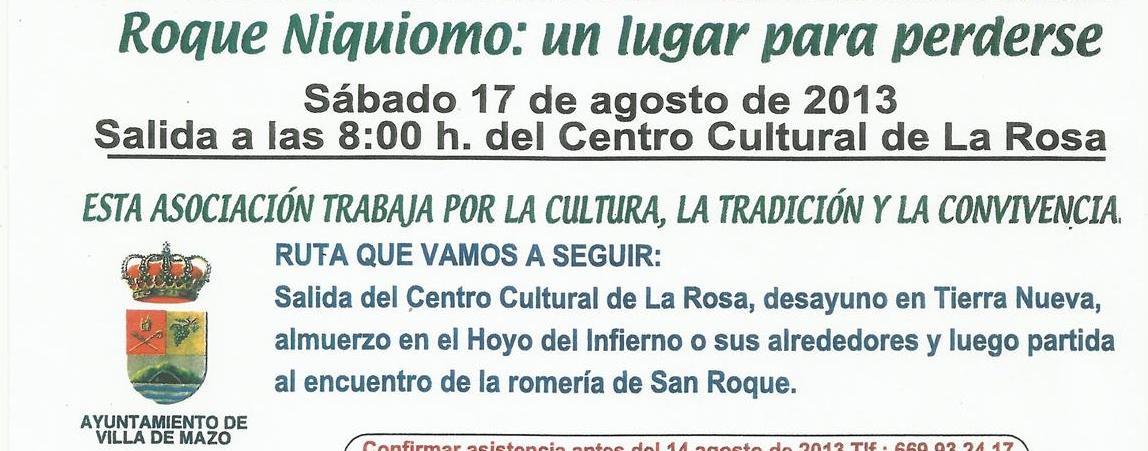 Nuevo Surco divulga la historia del Roque Niquiomo