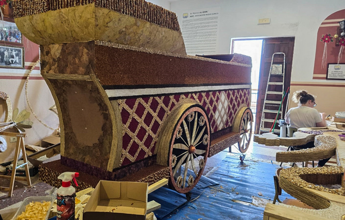 El barrio de La Rosa en la fiesta de Corpus Christi 2025