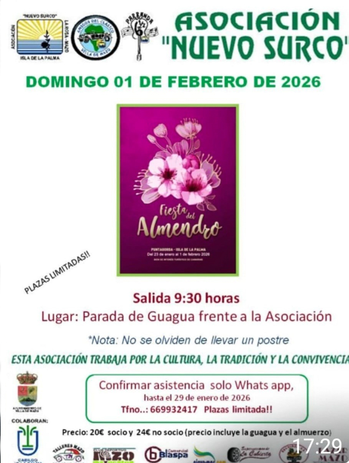 La Asociación Nuevo Surco y la Fiesta del Almendro