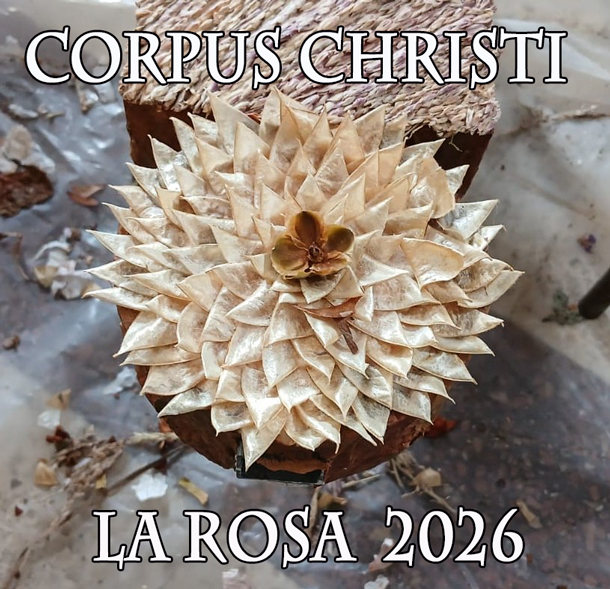 La Rosa en la festividad de Corpus Christi, 2026
